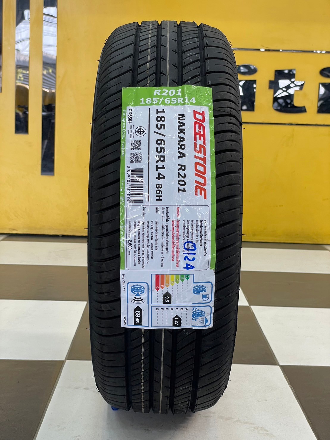 ยางใหม่ #Deestone R201 185/65R14 ยางใหม่ปี2024 ยางสำหรับรถเก๋งขนาดเล็ก คุณภาพดี