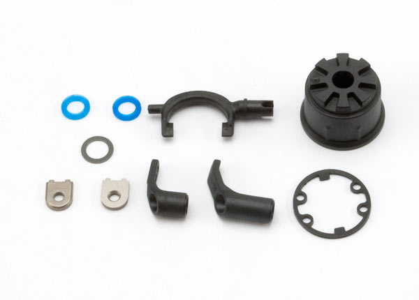 5681 Carrier, differential (heavy duty)/ differential fork/ linkage arms (front & rear)/x-ring gaskets (2)/ ring gear gasket/ bushings (2)/ 6.5x10x0.5 TW