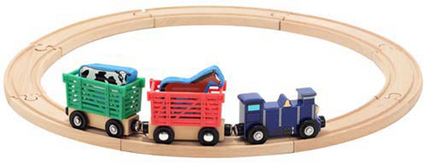 0644 Farm Animal Train Set