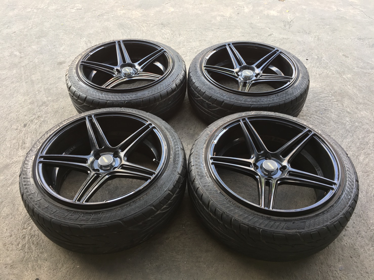 ล้อแท้ Cosmis ขอบ17 4รู100 พร้อมยาง