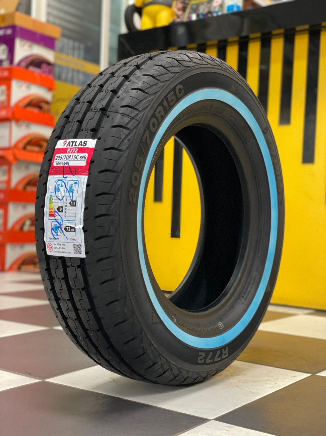 ATLAS R772 205/70R15 ยางใหม่ปี 2022