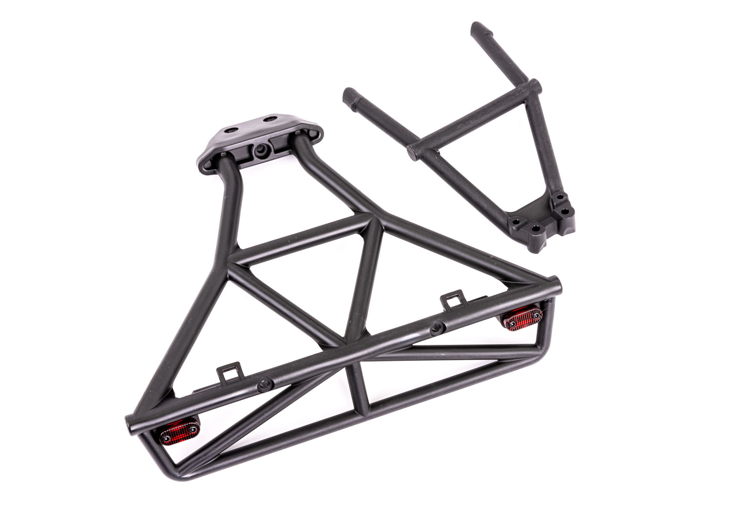 6836X Bumper, rear / bumper mount (fits Slash® 4X4) (for LED light kit installation)