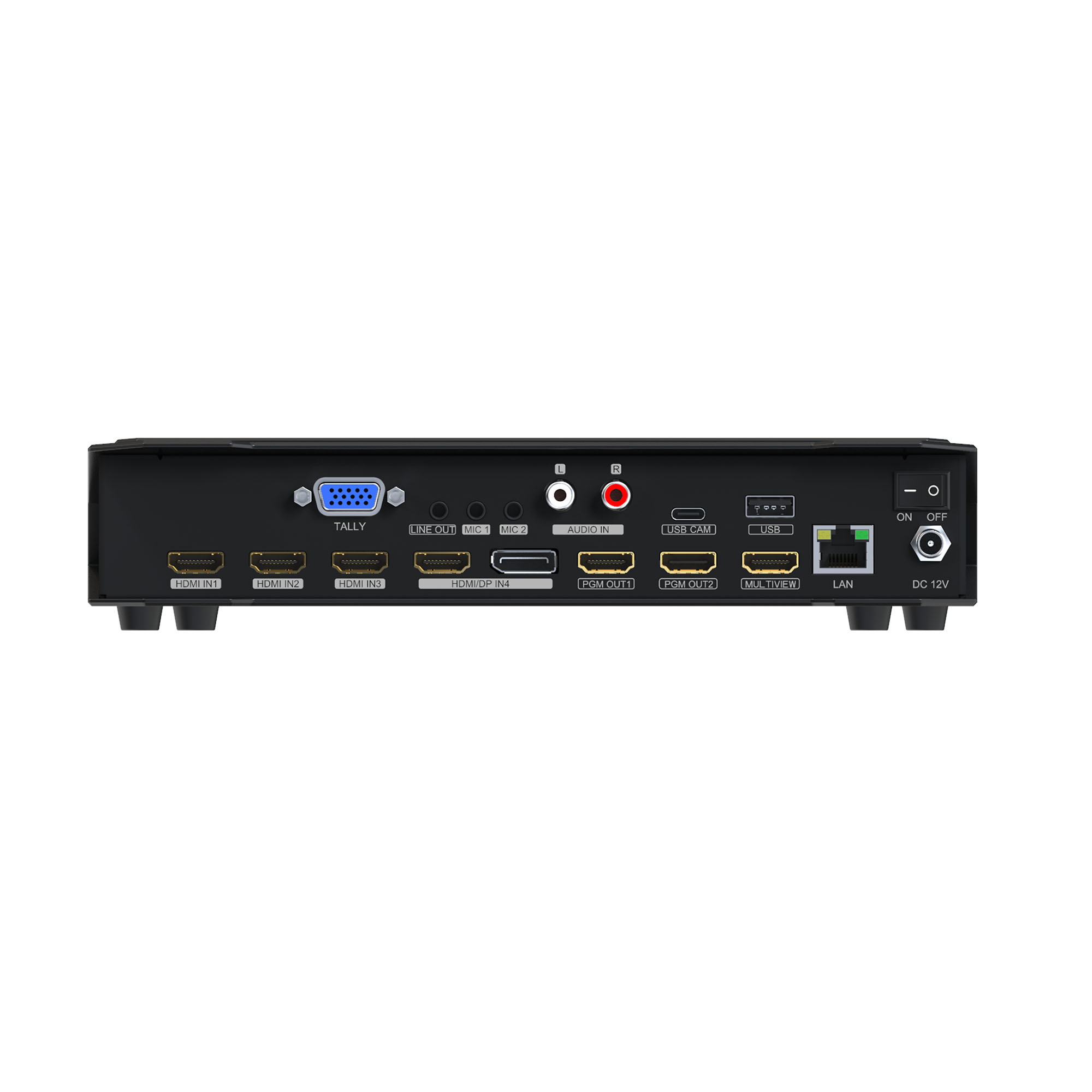 AVMatrix HVS0401E-Micro 4-CH HDMI/ DP Video Switcher