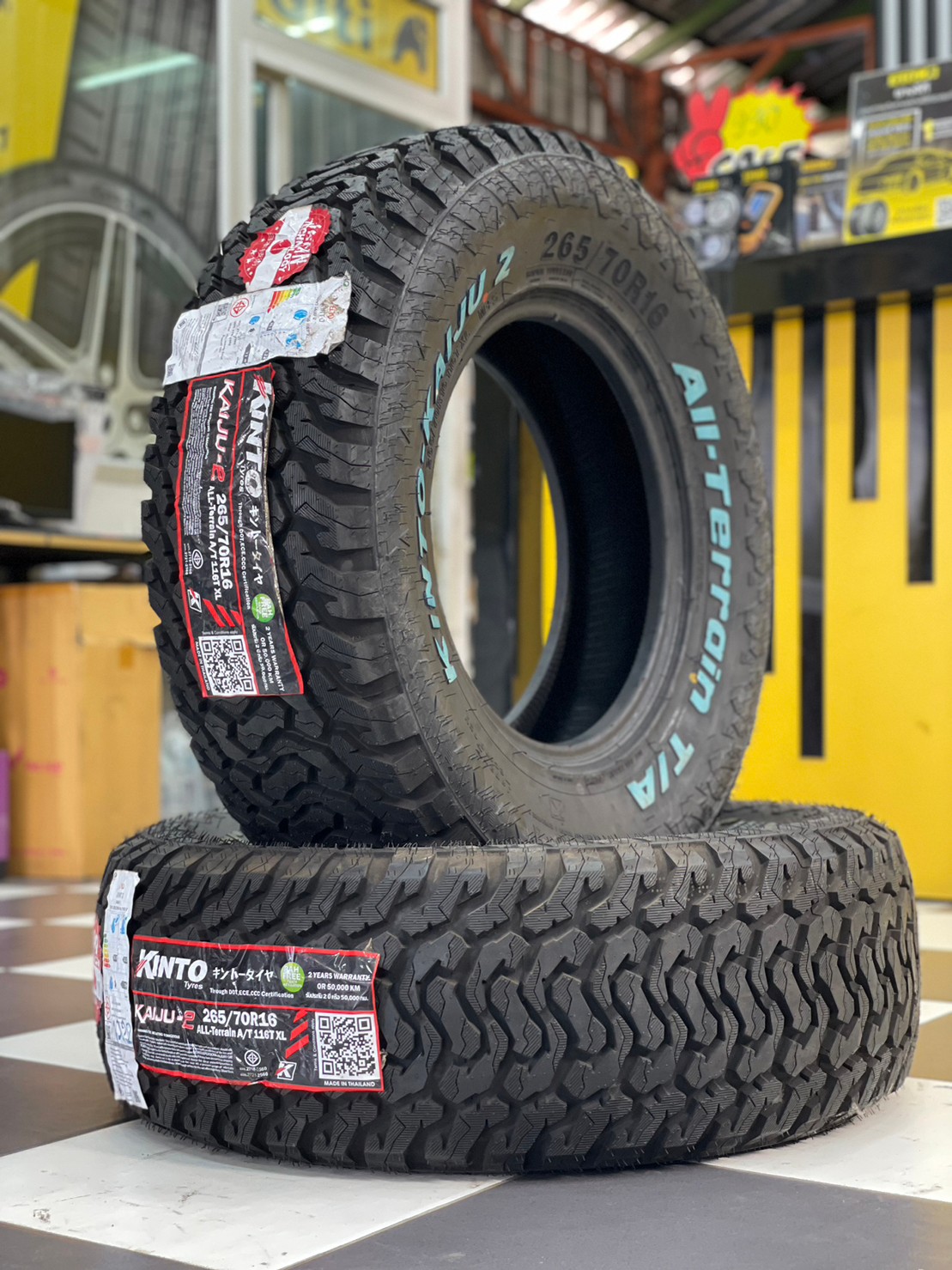 KINTO KAIJU-2 265/70R16 ยางใหม่ปี2022