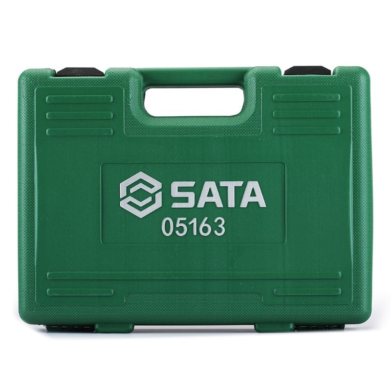 กล่องเครื่องมือพื้นฐาน 19 ชิ้น No.05163 SATA
