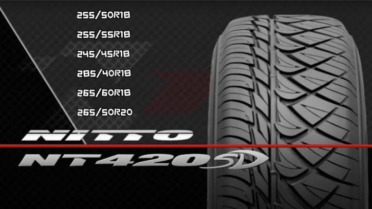 255/50R18 NITTO NT420SD ยางลายซิ่ง สปอร์ต สมรรถนะสูง ยางใหม่ปี2022
