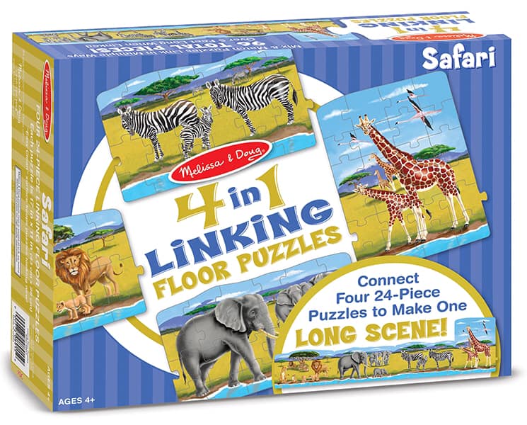 Safari Linking Floor Puzzles