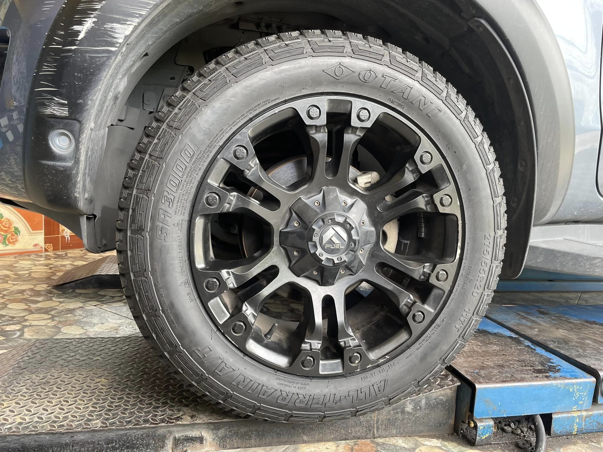 #FORD_EVEREST ยางสายลุย หล่อดุดัน #ยางโอตานิ OTANI SA3000 275/55R20 ยางAll-Terrian นุ่มเงียบกว่าเดิม #มั่นใจใช้ยางโอตานิ