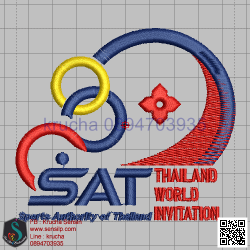 ไฟล์บล็อคปัก การกีฬาแห่งประเทศไทย-SAT 2