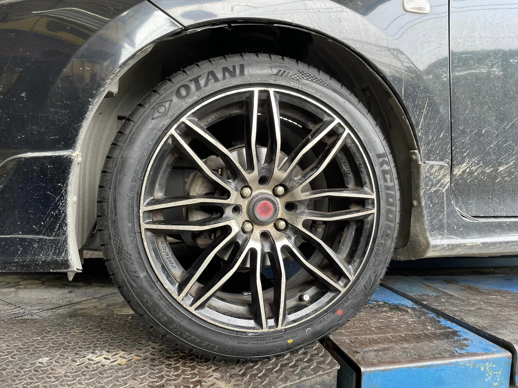 🚘 #HONDA_CITY เปลี่ยนยาง #OTANI #KC1000 205/45R17🔥 🔥