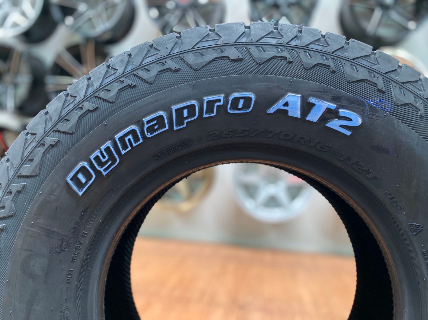 Hankook Dynapro AT2 265/70R16 (RF11) ยางใหม่ปี2020 ยางลายใหม่ตัวหนังสือสีขาว