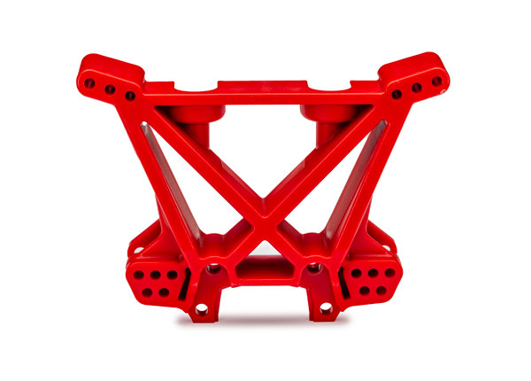 9034-RED Shock tower, rear (red) [สำหรับ JATO4X4]