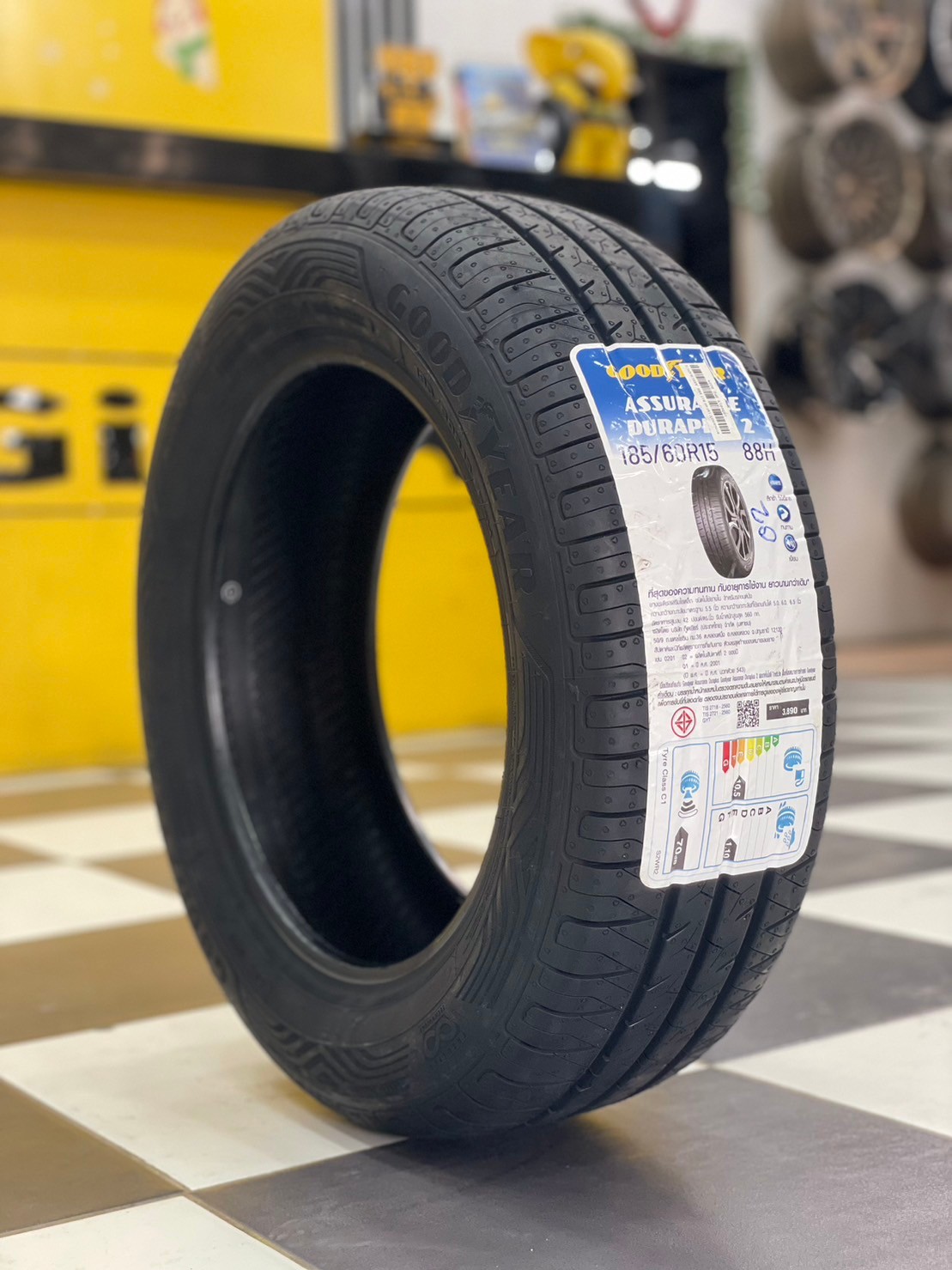 #GOODYEAR Assurance DuraPlus 2 185/60R15 ยางใหม่ปี2024