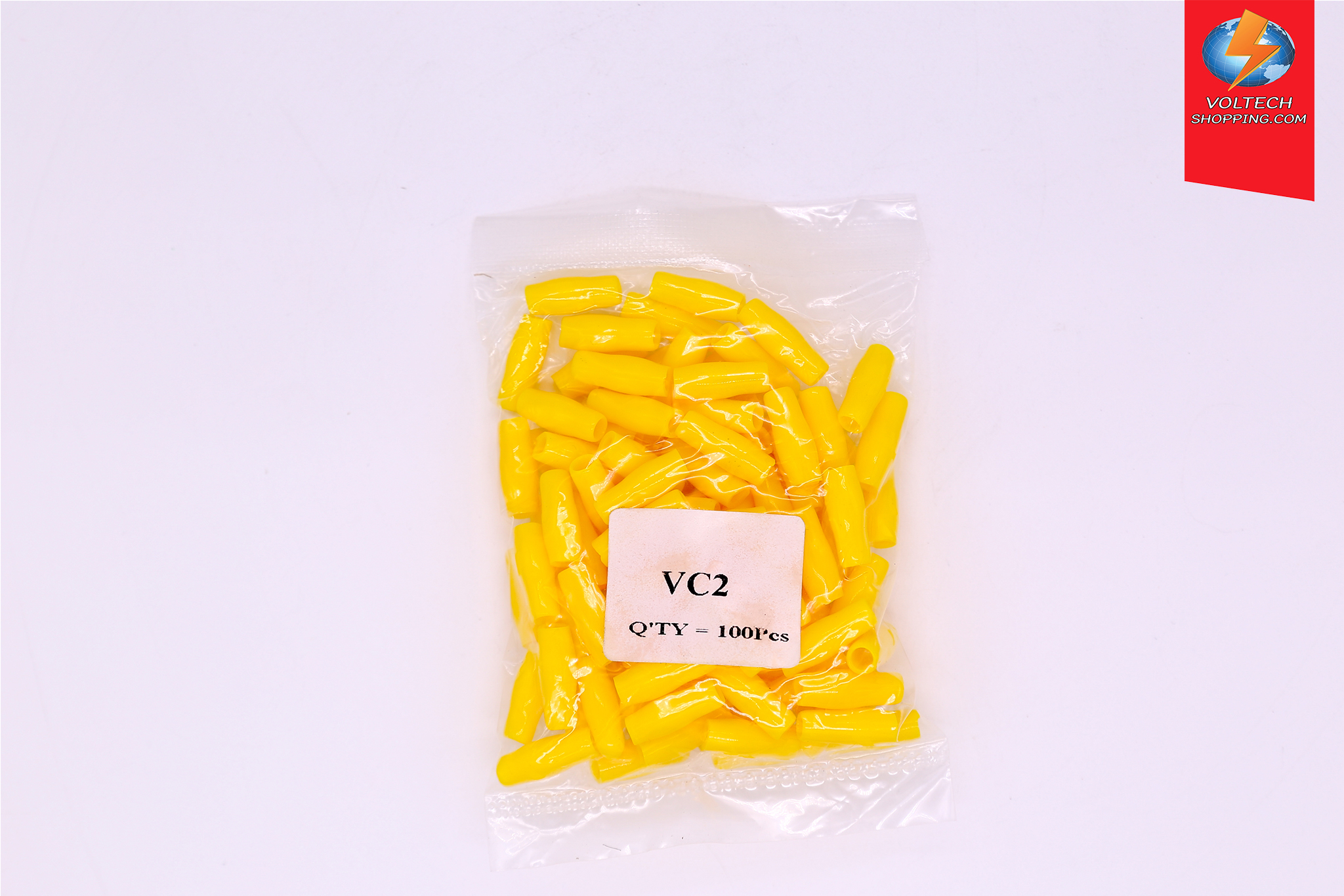 ปลอกหุ้มหางปลาสีเหลือง VC-002Y