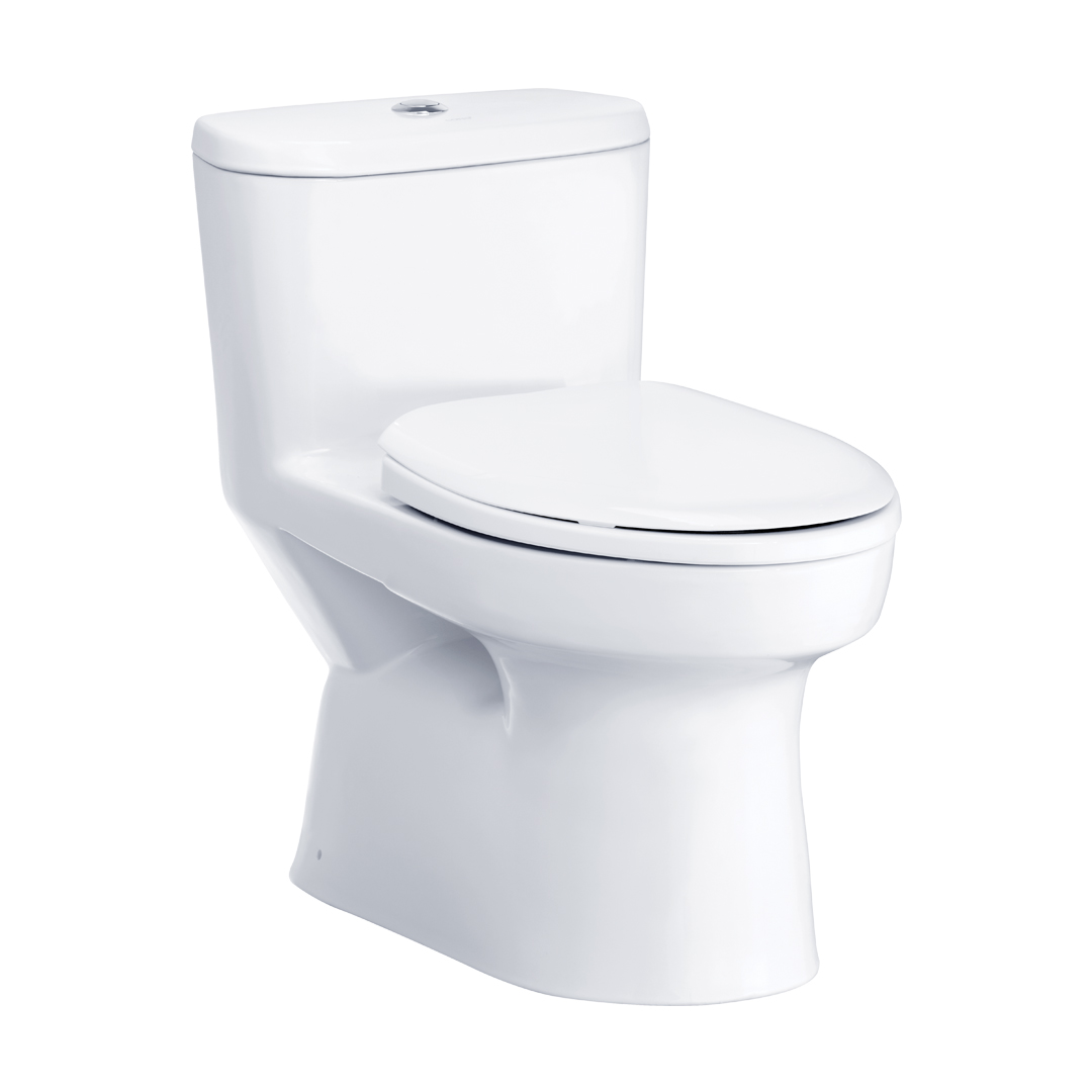 COTTO C1015 แมค สุขภัณฑ์แบบชิ้นเดียว (ท่อลงพื้น) สีขาว
