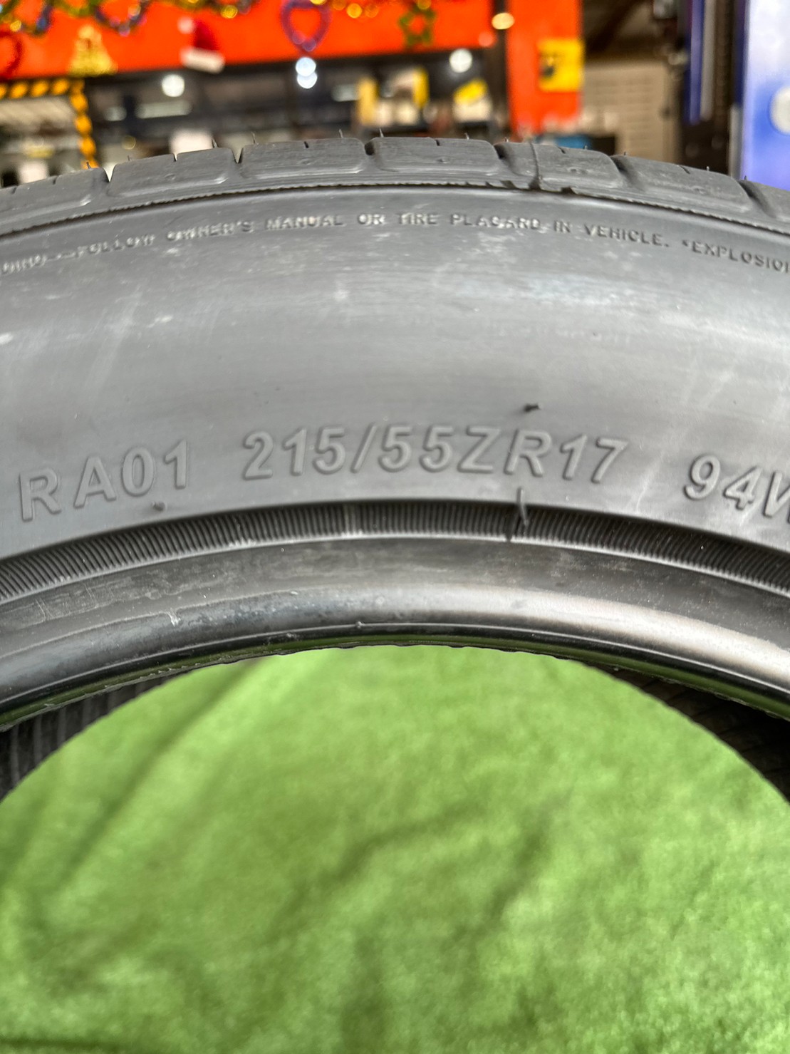 215/55R17 Deestone RA01 ยางใหม่ยางไทยคุณภาพดี ยางใหม่ปี2023