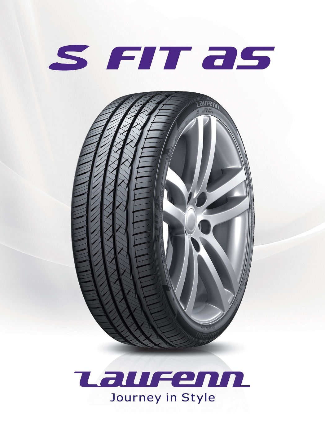 ยางใหม่ปี19 ยางLaufenn 195/55R15
