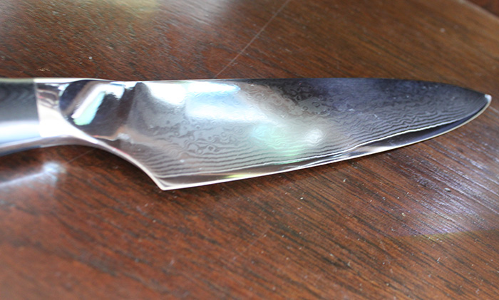 Damascus chef knife