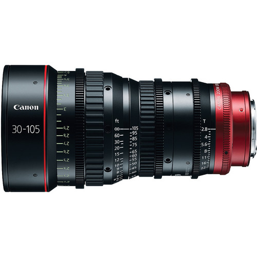 เลนส์ Canon CN-E 30-105mm T2.8 L S Telephoto Cinema Zoom Lens with EF Mount