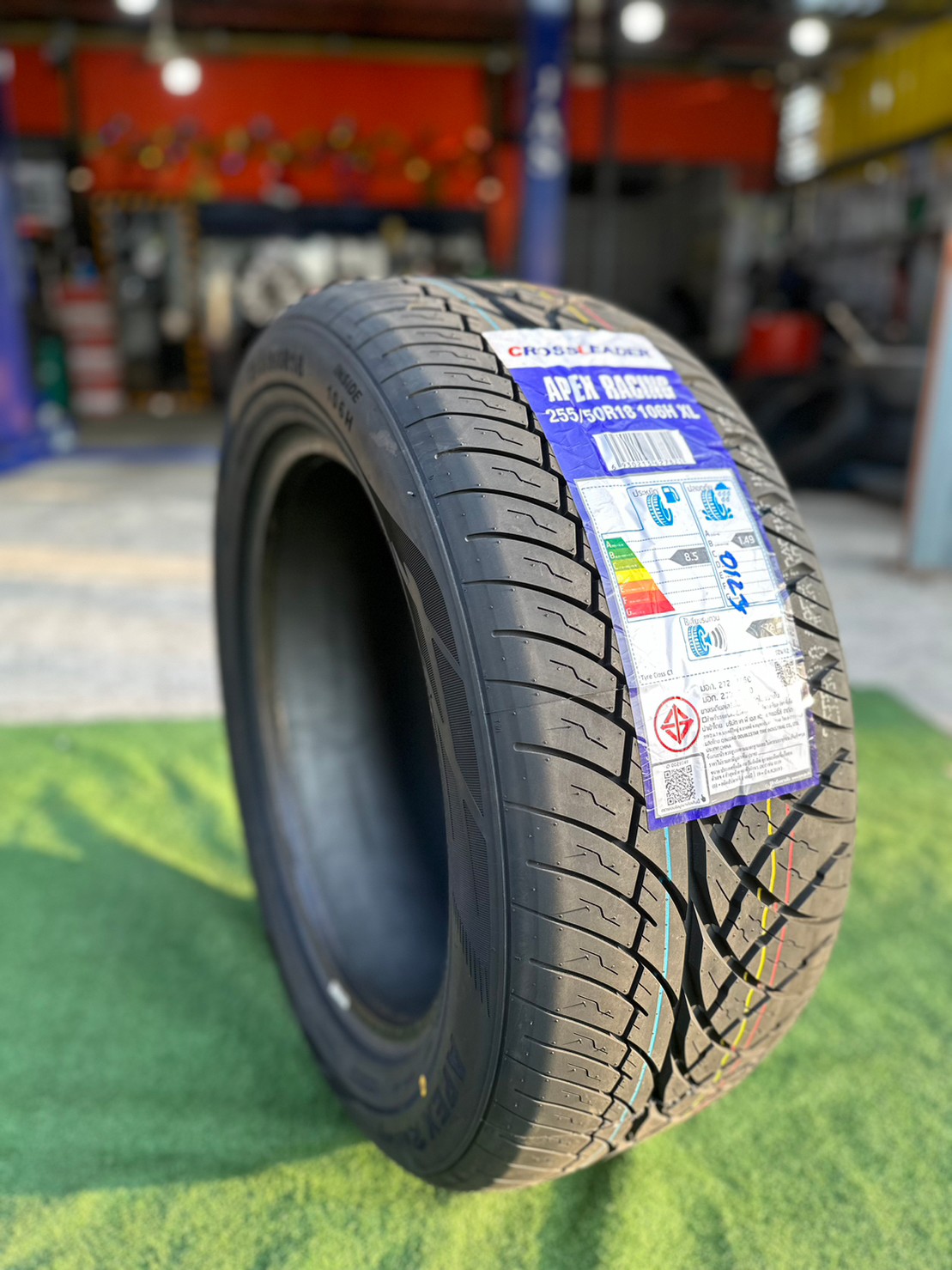 ยางใหม่ APEX RACING CROSSLEADER 255/50R18 ยางใหม่ปี 2023