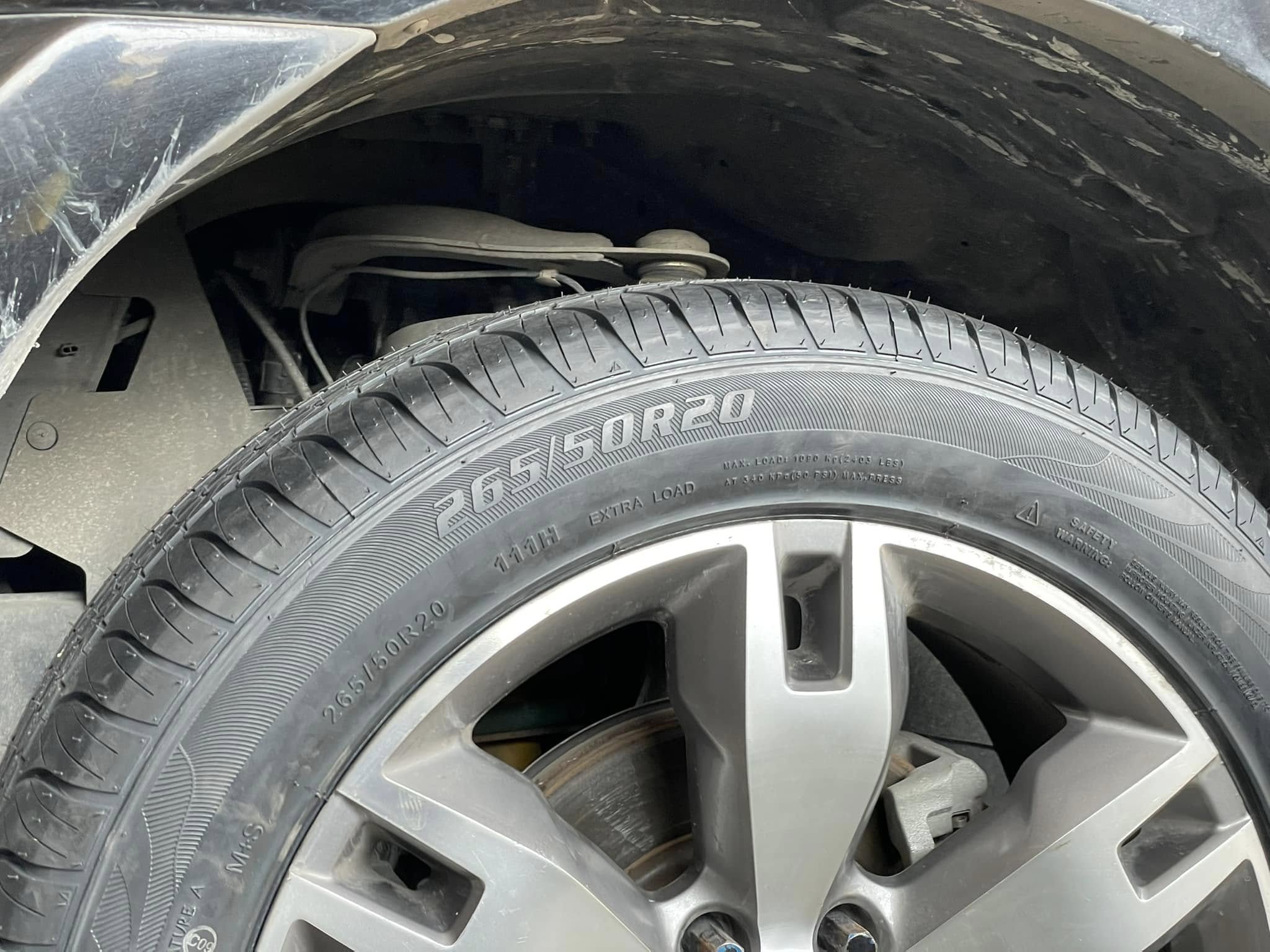 🚘 #FORD_EVEREST📍เปลี่ยนยาง #OTANI #SA1000 265/50R20 #บริการตั้งศูนย์🛠