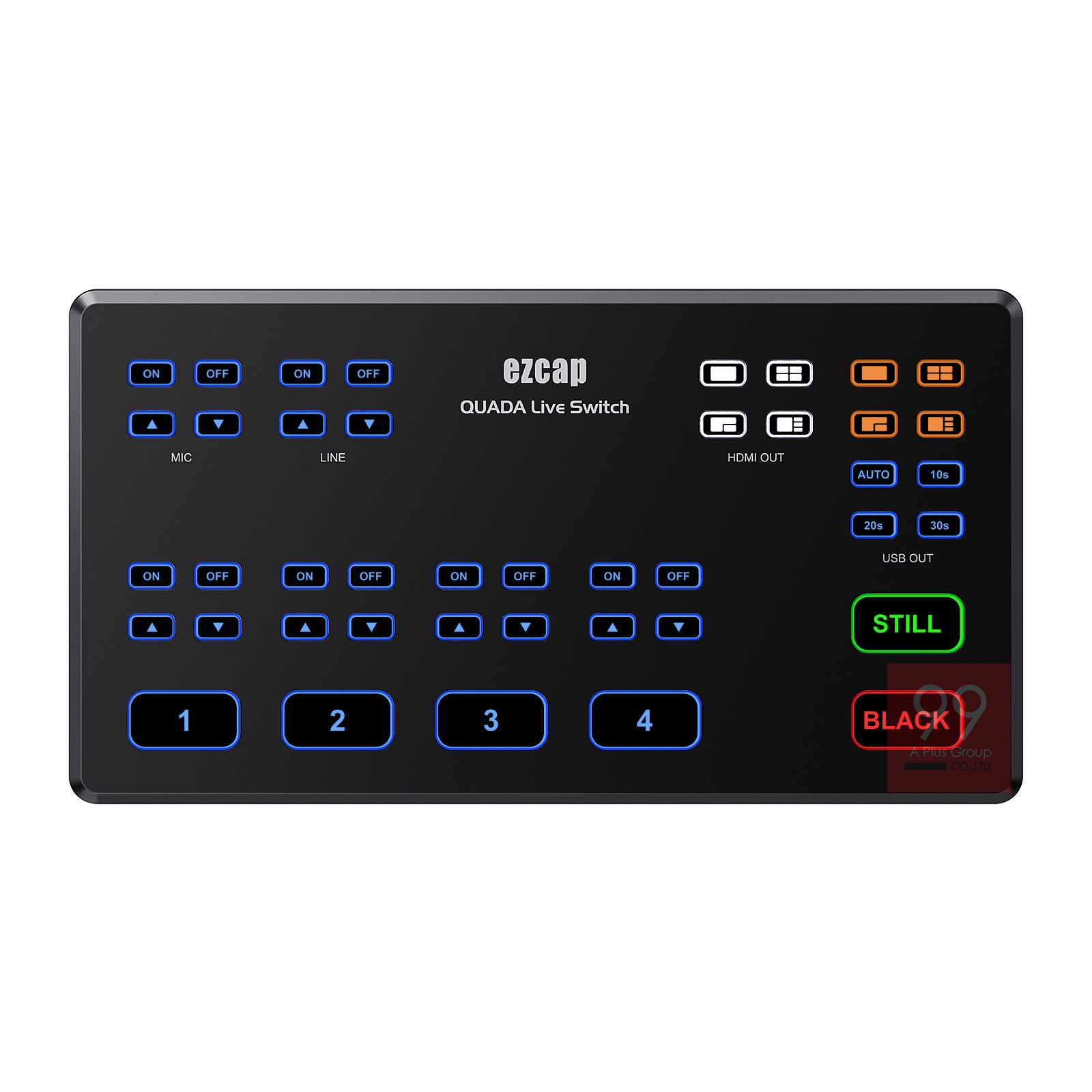 ezcap328 QUADA Live Switch