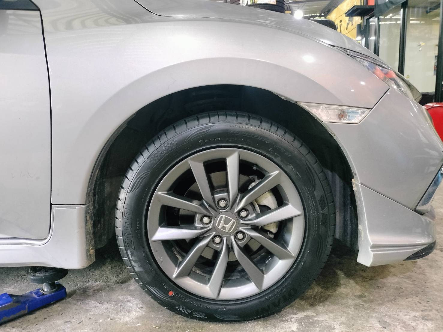 🚘#HONDA_CIVIC เปลี่ยนยาง 🛞 #OTANI_KC2000_215/55R16