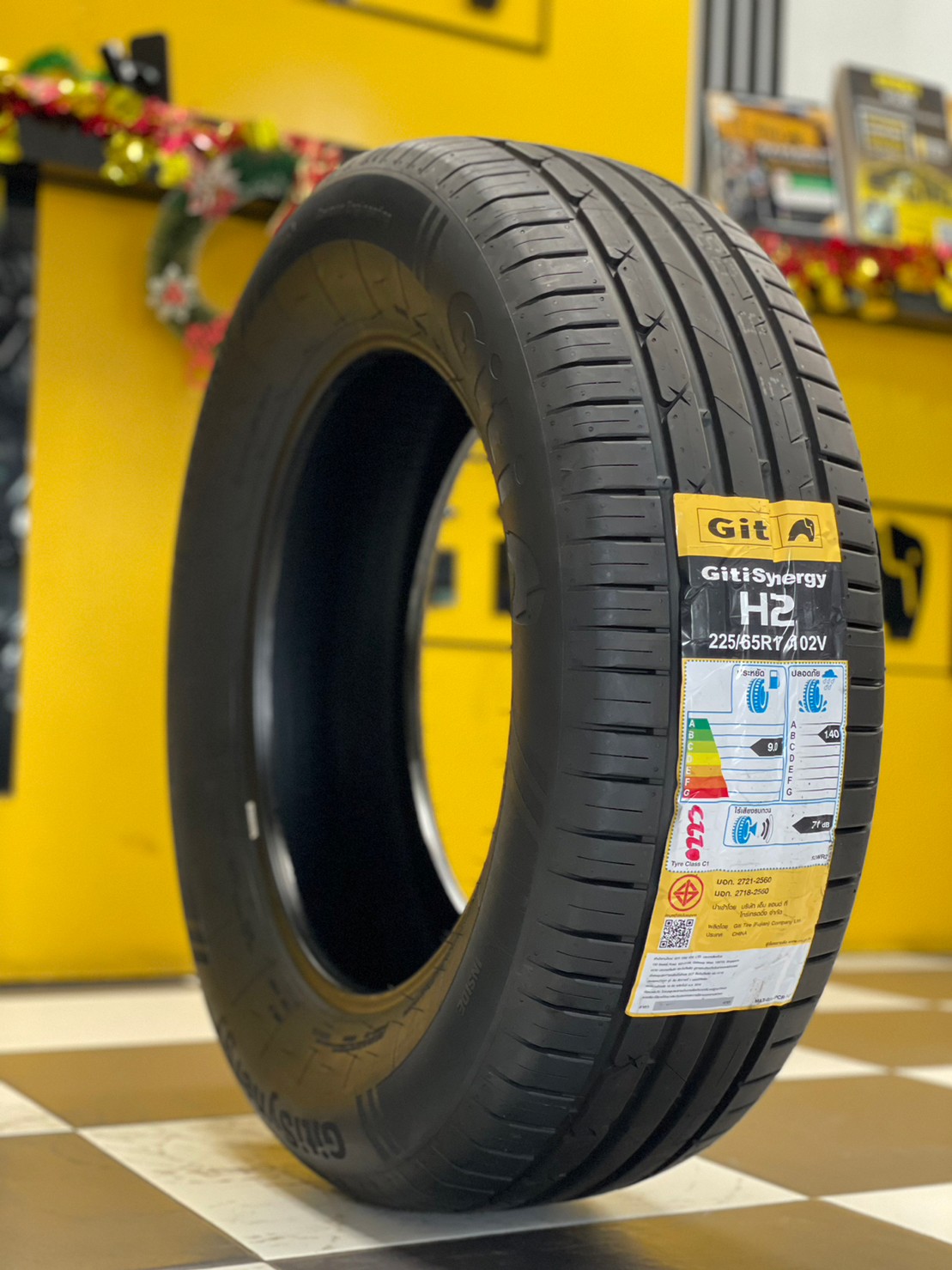 ยางใหม่ GITI SynergyH2 225/65R17 ยางใหม่ปี2023 ราคาโปรโมชั่นพิเศษ พร้อมติดตั้งฟรี