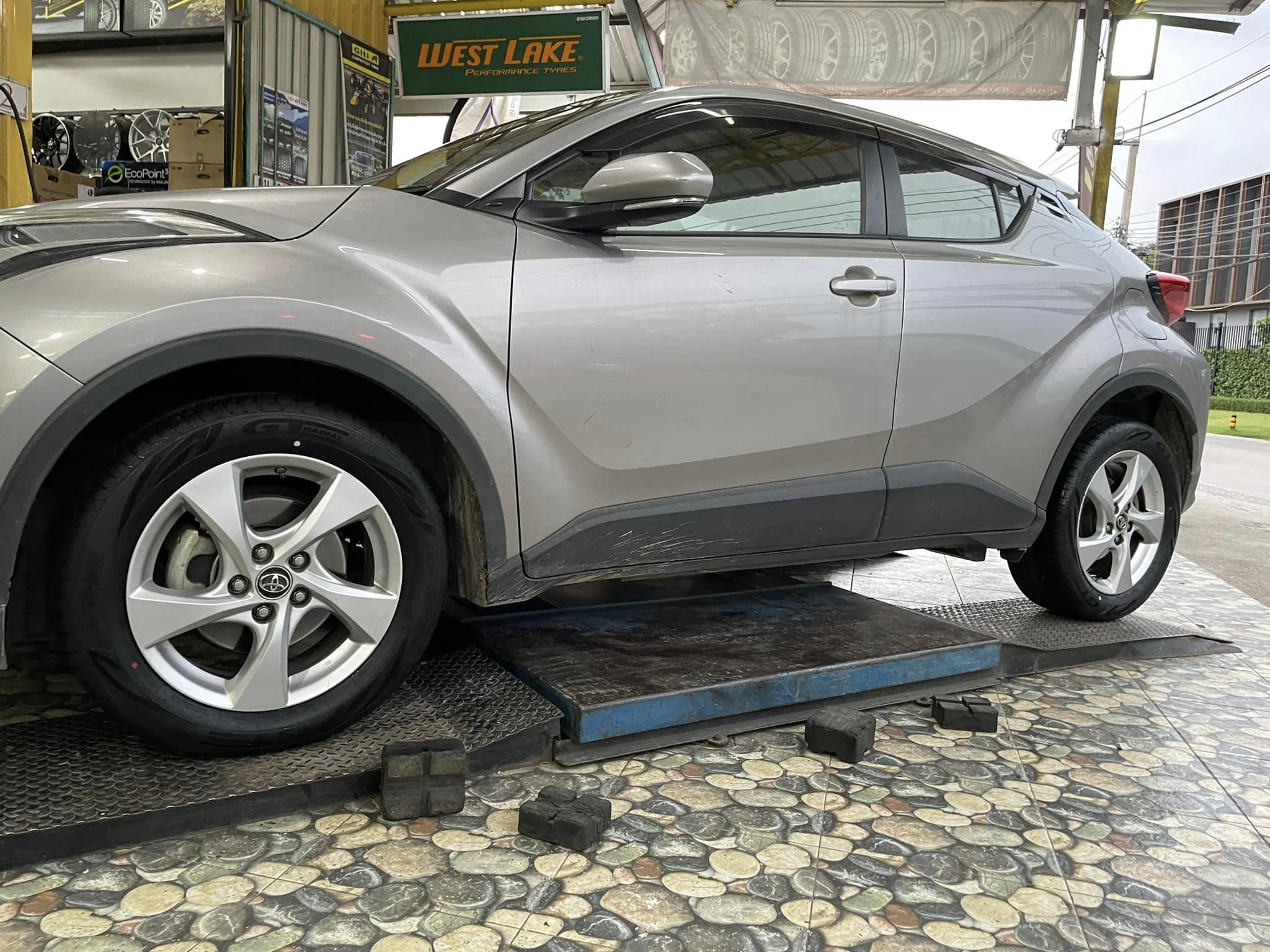 🚘 #TOYOTA_HR-V เปลี่ยนยาง 🛞 #GT RADIAL FE2_225/55R17