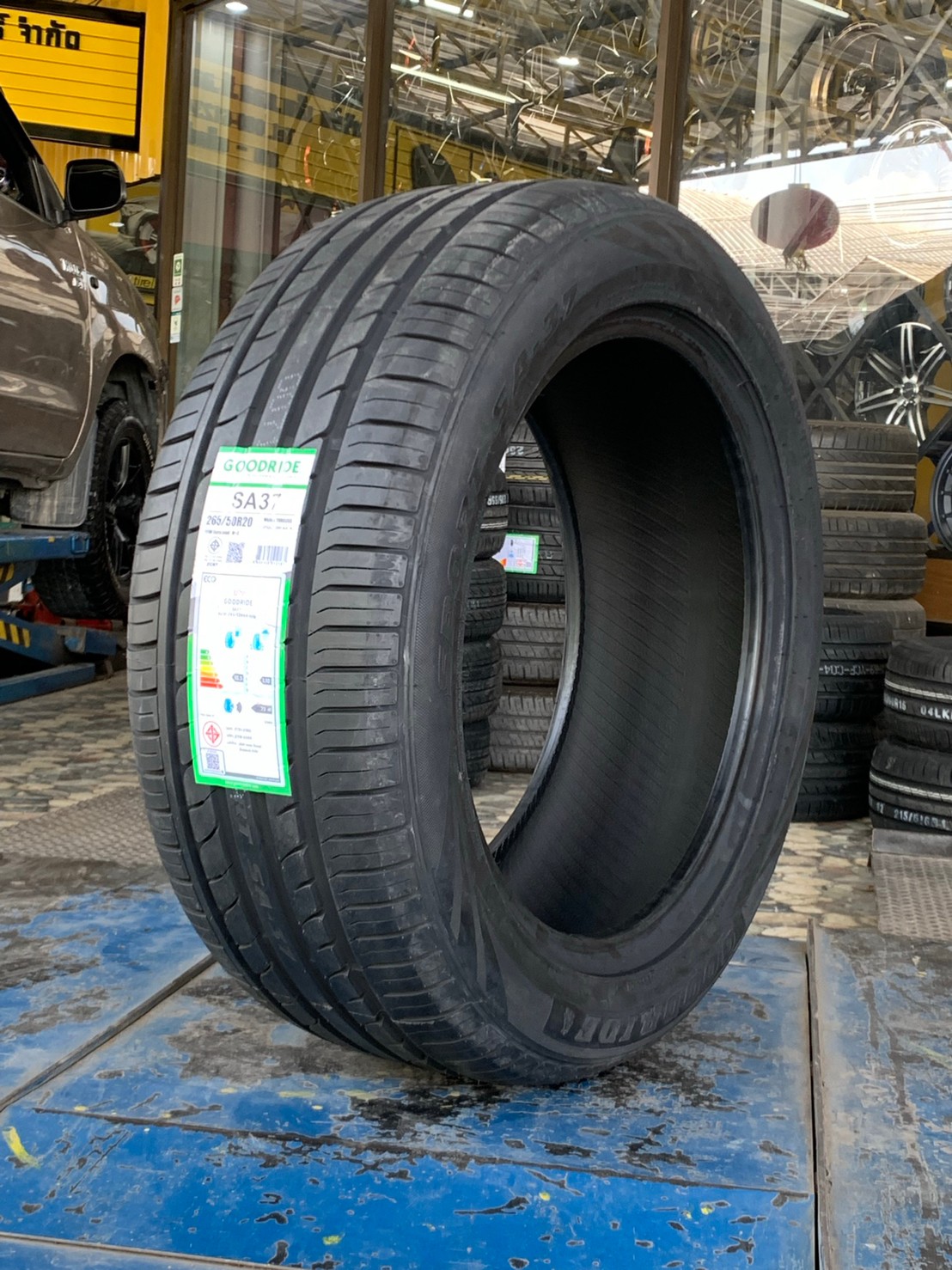 ยางใหม่สปอร์ต ยางไทย GOODRIDE SPORT SA37 265/50R20 ยางใหม่ปี2021 พร้อมติดตั้งฟรี