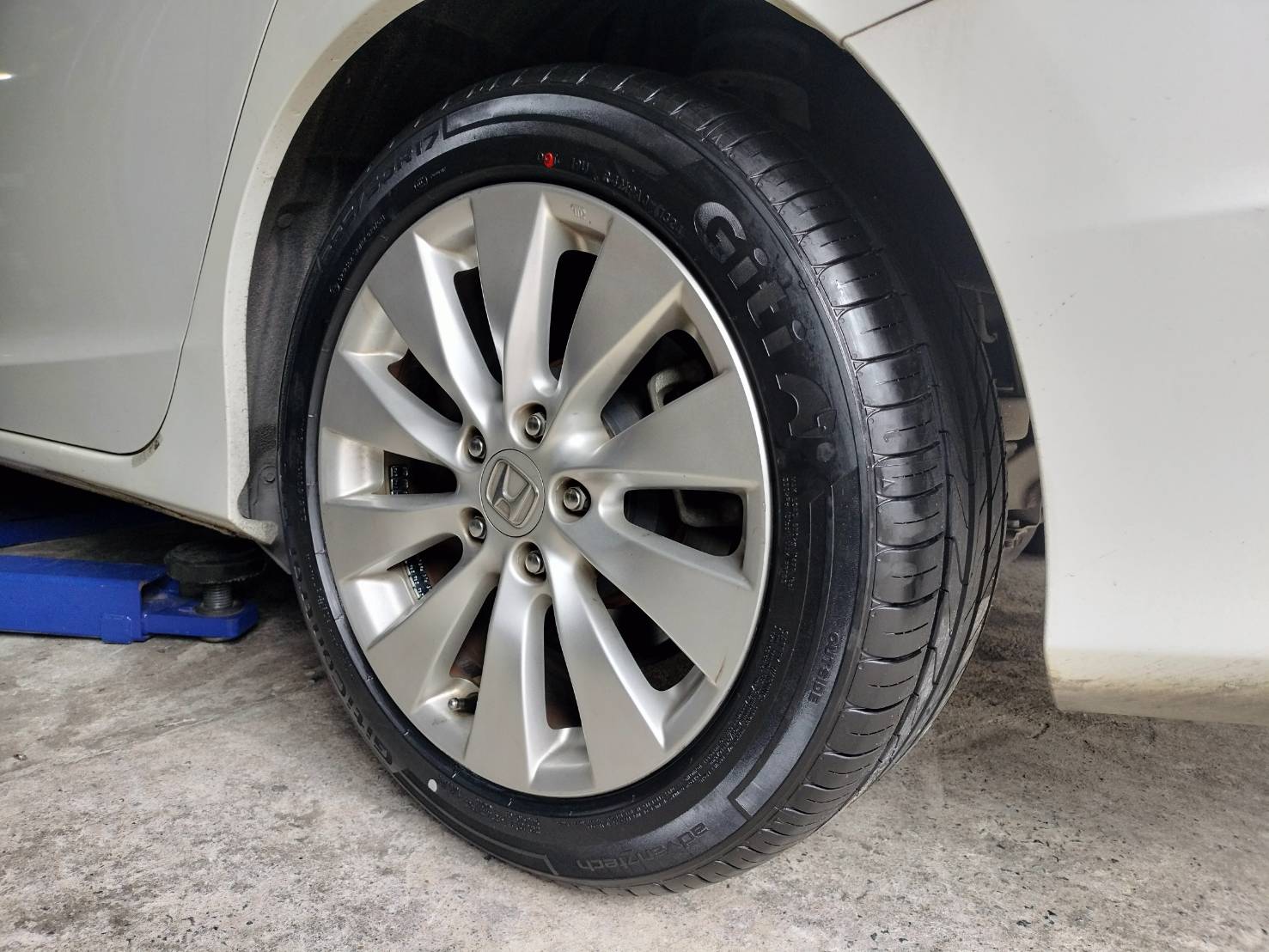 HONDA_ACCORD เปลี่ยนยาง🛞 #GITI_P10_225/50R17