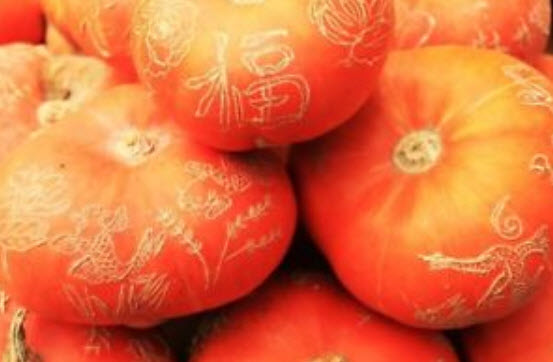 ฟักทอง โคมจีน (Blessing pumpkin) / ซอง 8 เม็ด (B081)