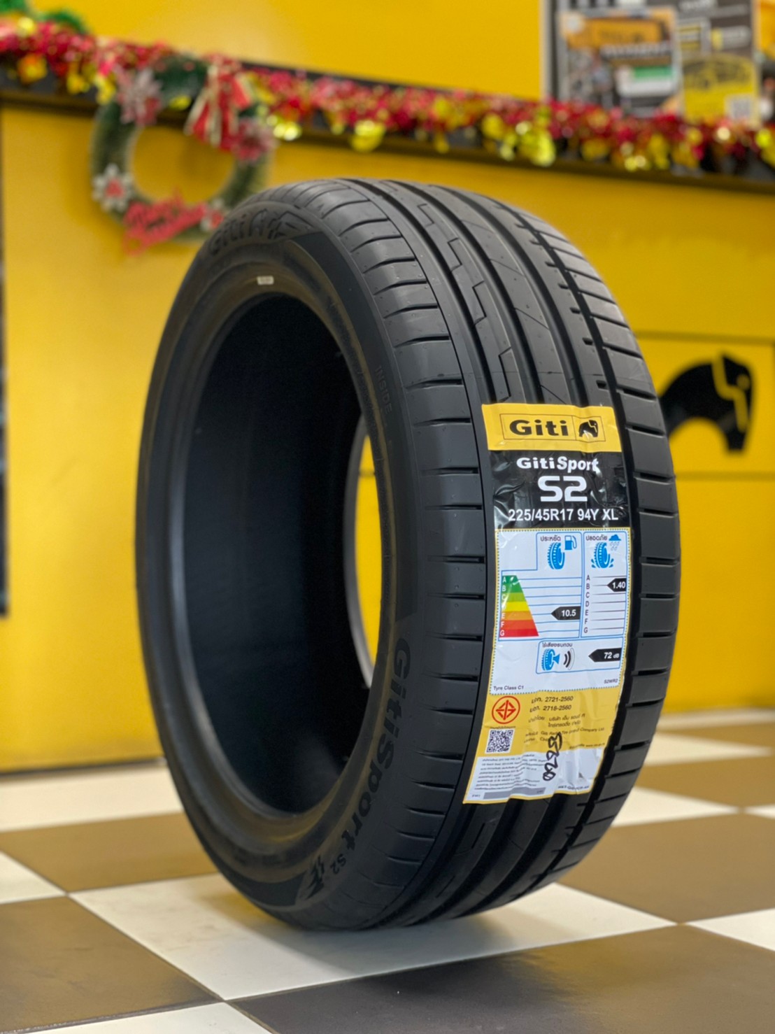 Giti Sport S2 225/45R17 ยางใหม่ปี2023
