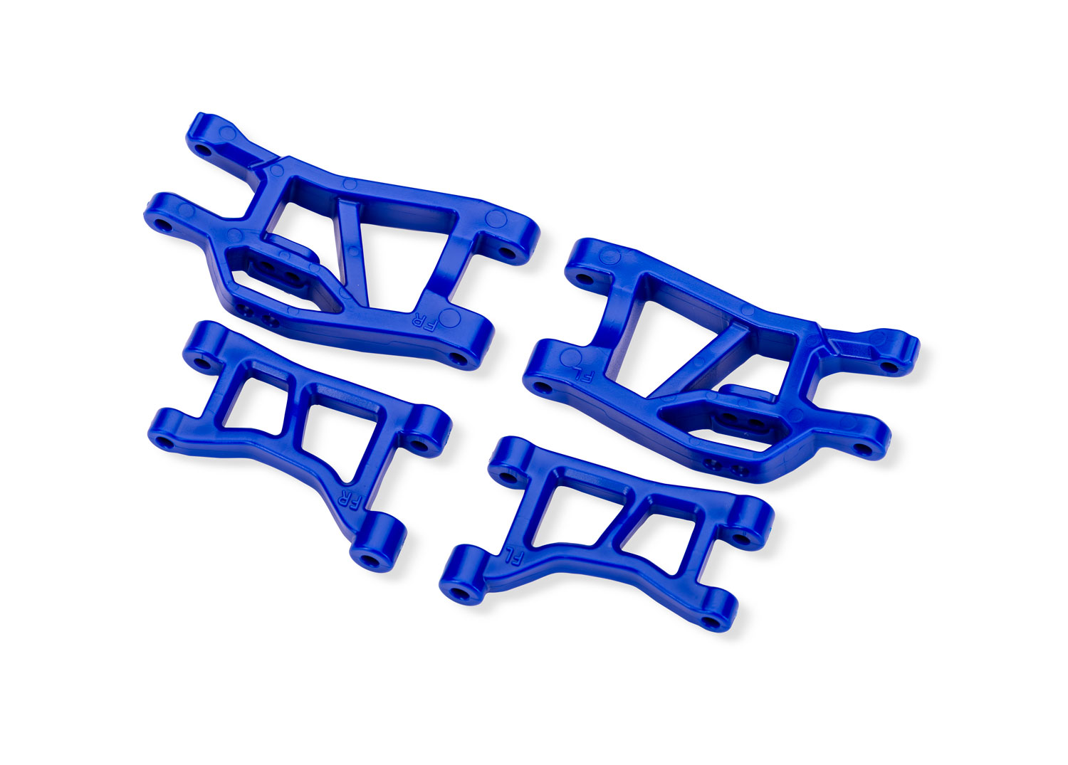 10831-BLUE Blue Front Upper & Lower Suspension Arms (L&R)