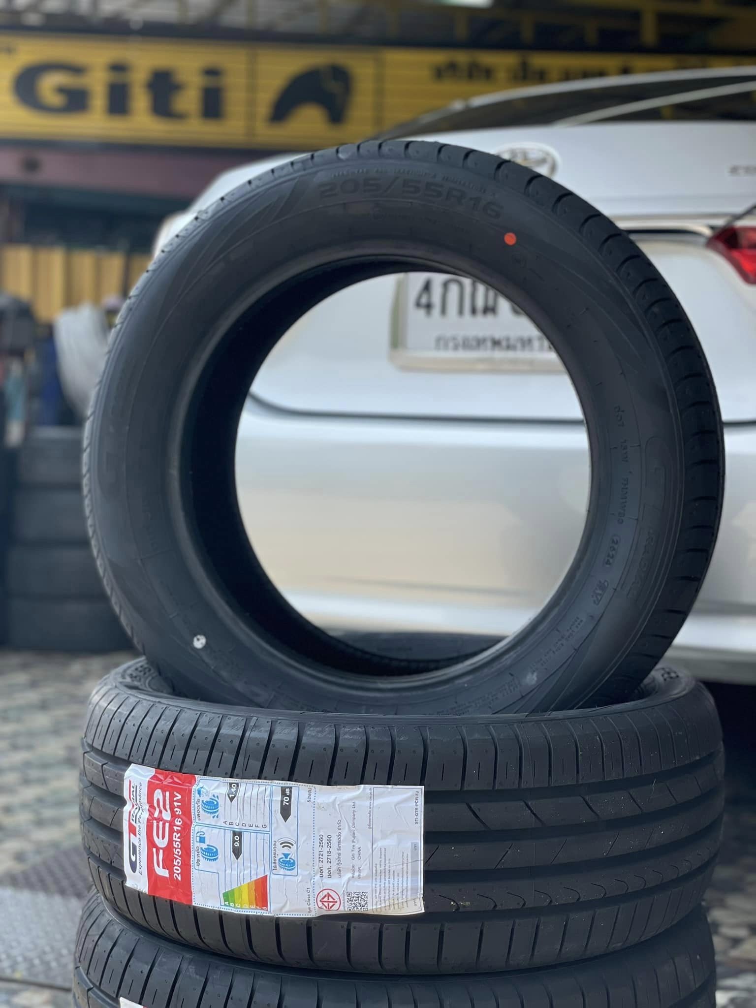 🚘 #TOYOTA_ALTIS เปลี่ยนยาง 🛞 #GT RADIAL FE2_205/55R16
