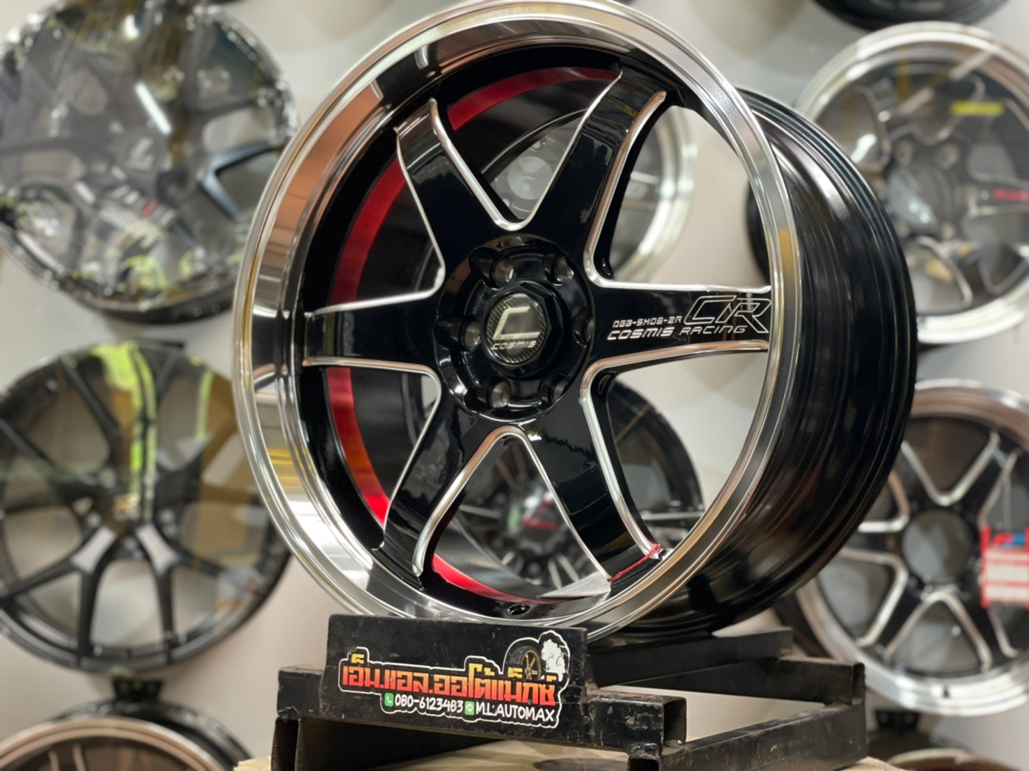 ล้อแม็กซ์ใหม่ขอบ18 Weld Cosmis TypeS 18X9 ET35 6รู114 นิสสันนาวาร่า Nissan Navara