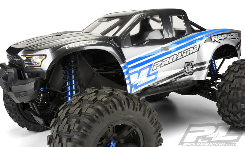 PRO-3482-17 1/5 Pre-Cut 2017 Ford F-150 Raptor Clear Body: X-MAXX