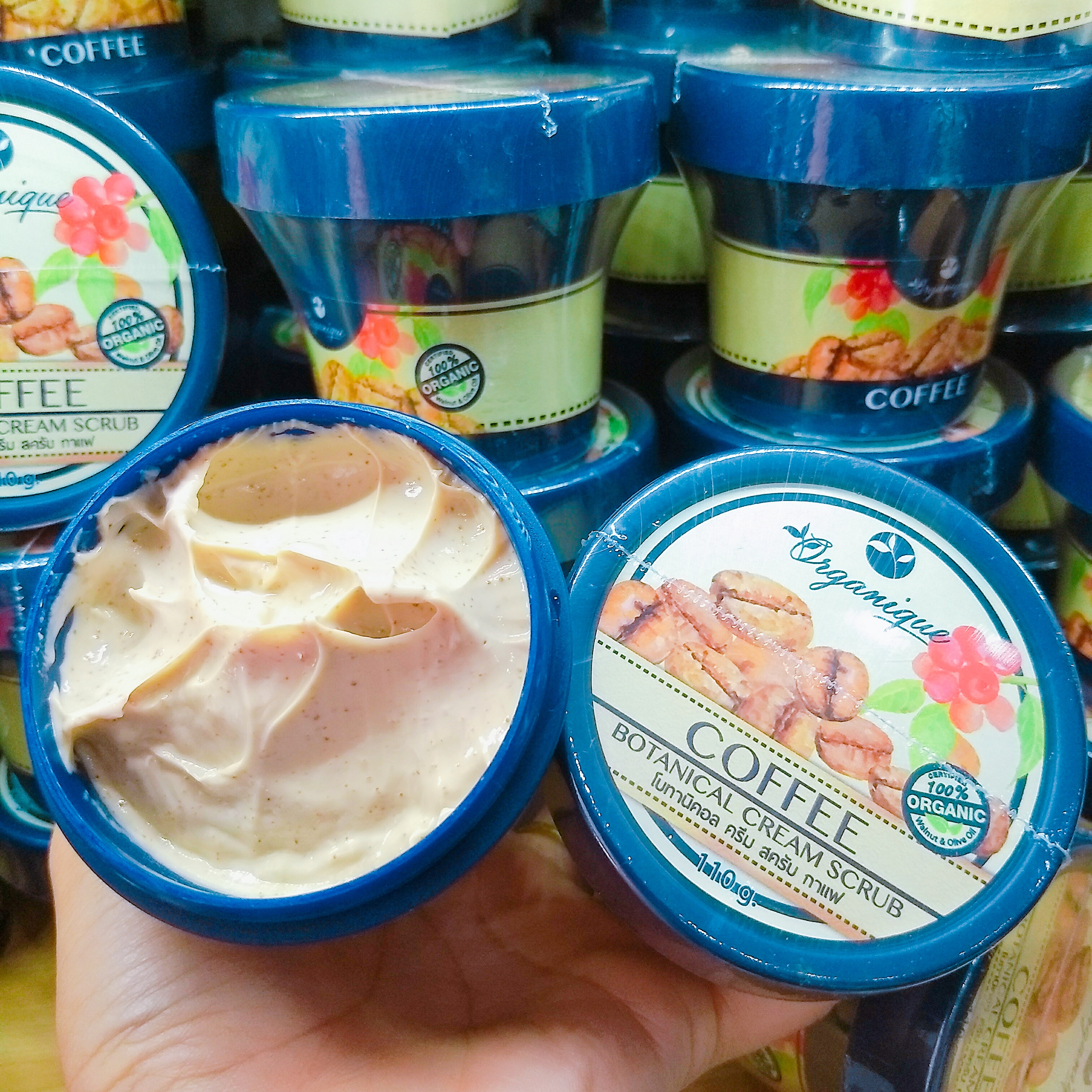 Coffee botanical cream scrub ครีมสครับกาแฟ