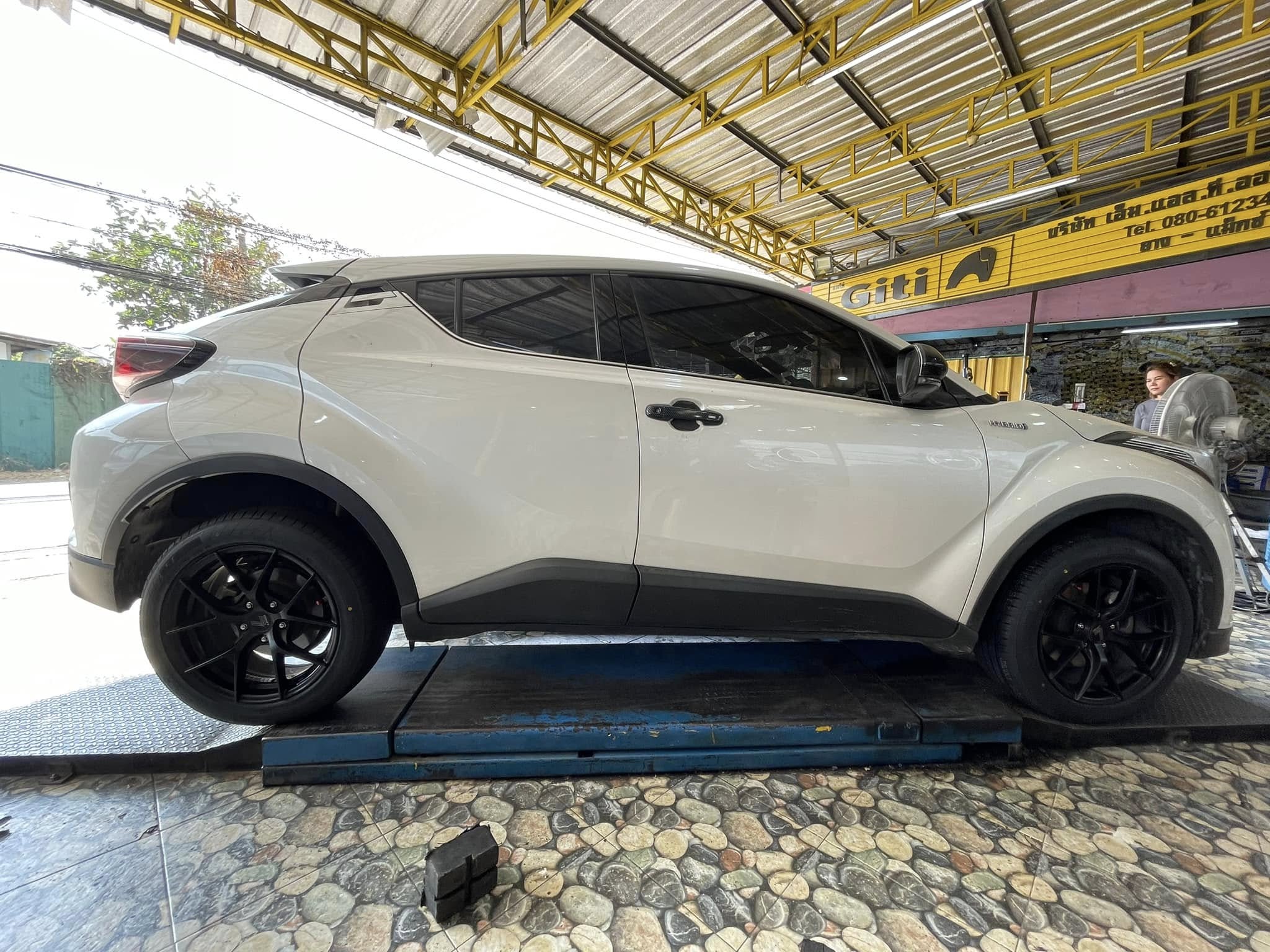 #TOYOTA_CHR🛞เปลี่ยนยาง #KINTO_SC900_215/55R17