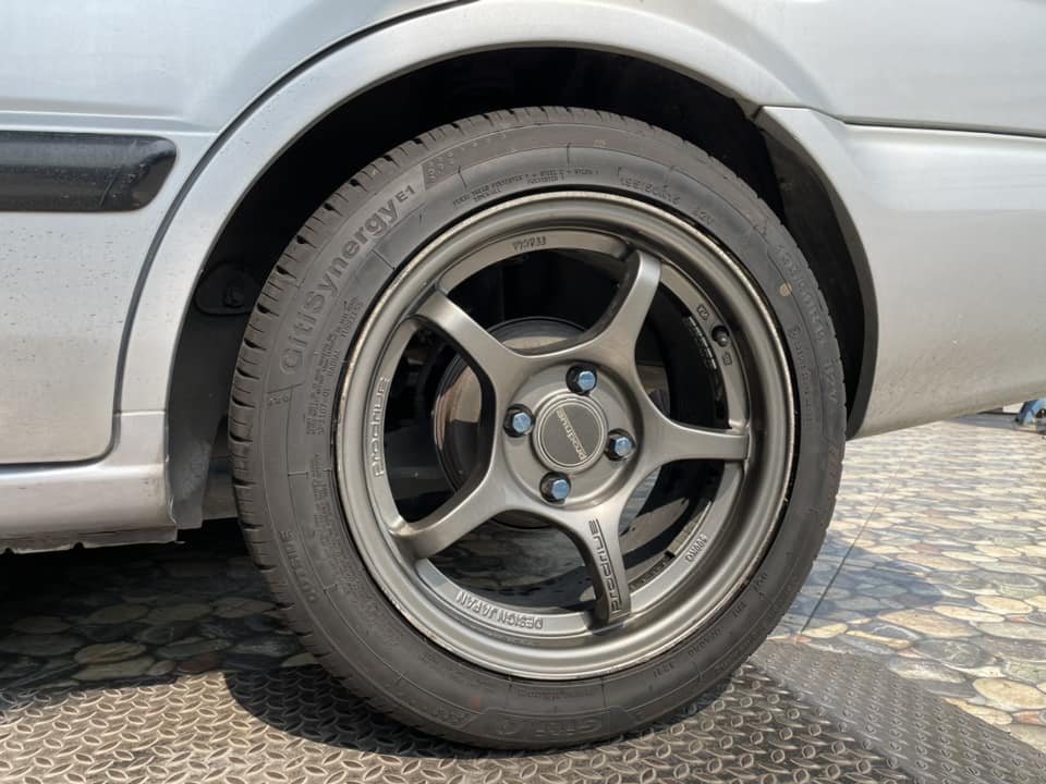 #TOYOTA_SOLUNA🛞เปลี่ยนยาง #GITI_SynergyE1 195/50R15