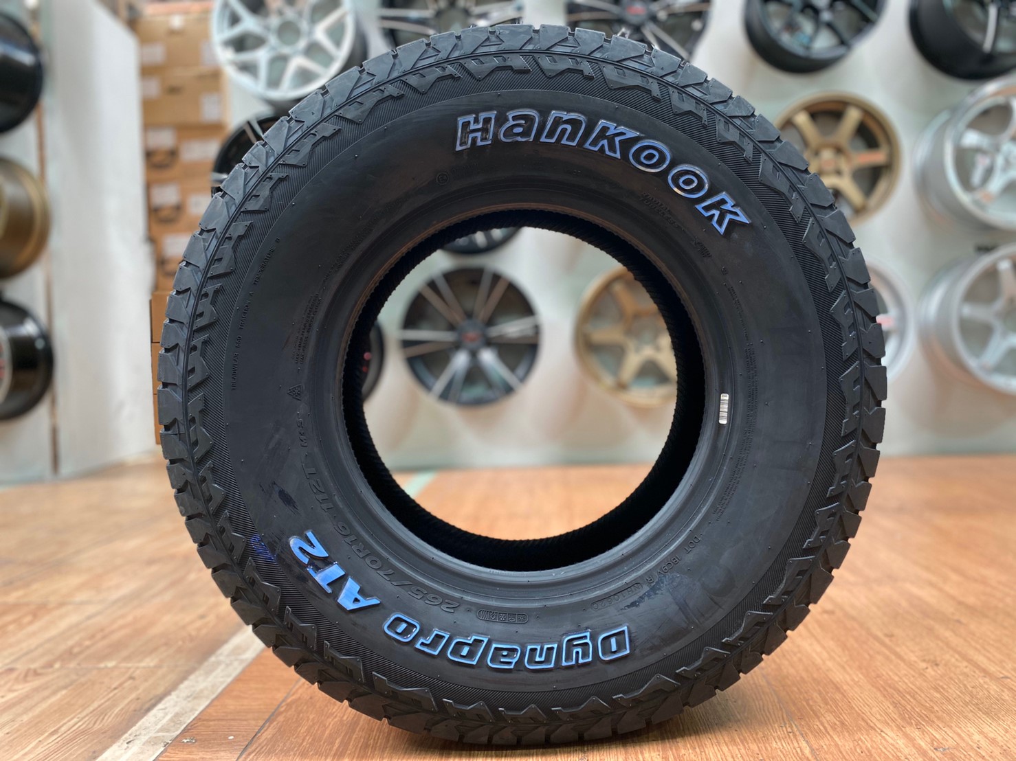 Hankook Dynapro AT2 265/70R16 (RF11) ยางใหม่ปี2020 ยางลายใหม่ตัวหนังสือสีขาว