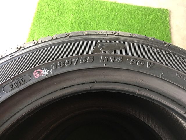 ยางใหม่ปี17 Accelera 185/55R14 ยางแก้มเตี้ย ยางสัญชาติอินโด ลายสปอร์ต