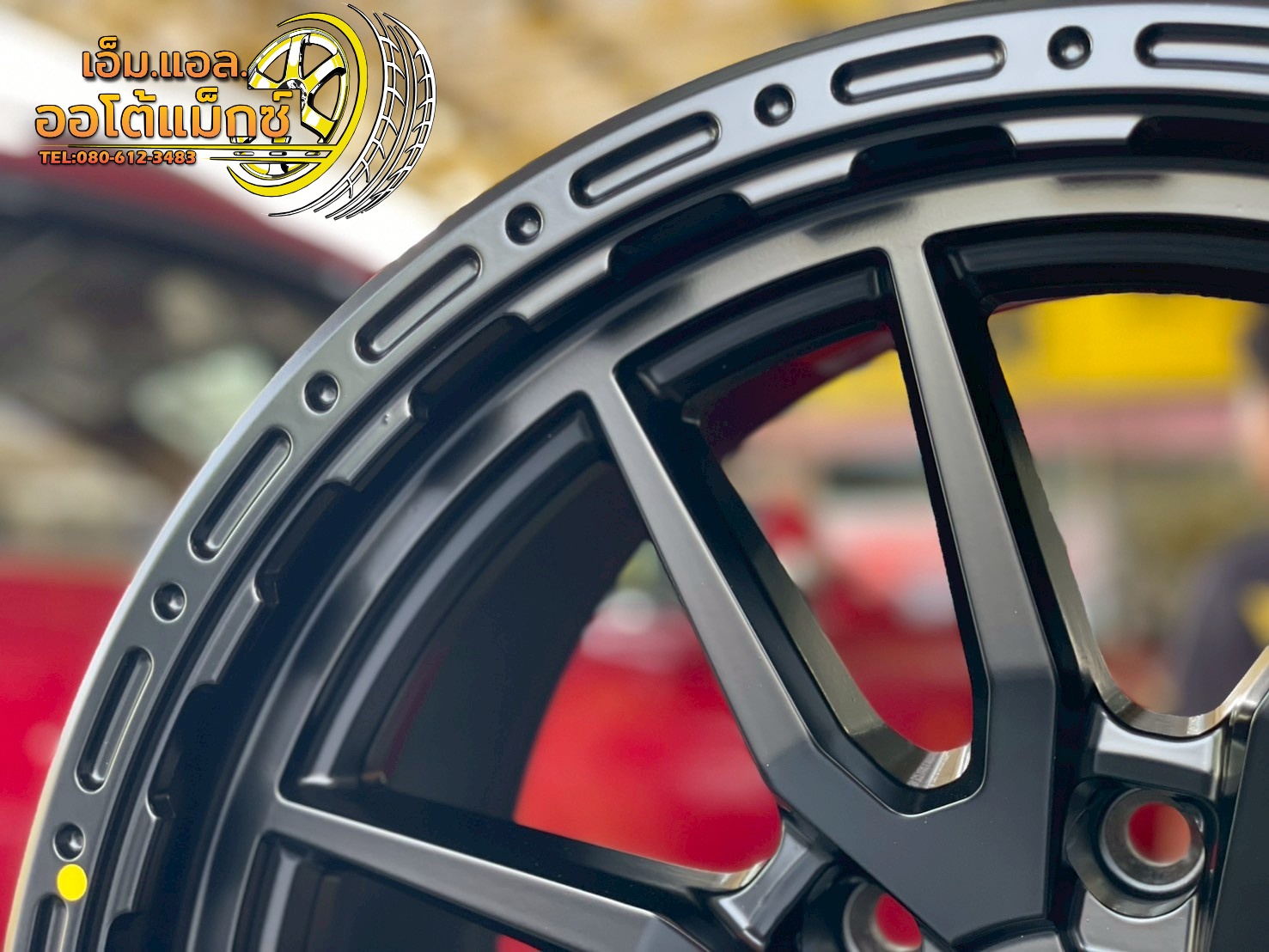 #ล้อแม็กซ์ขอบ18 #OASIS_WHEEL #TCFS06 #TCFlow Forming ขนาด18 ET0 6x139.7 MATT BLACK