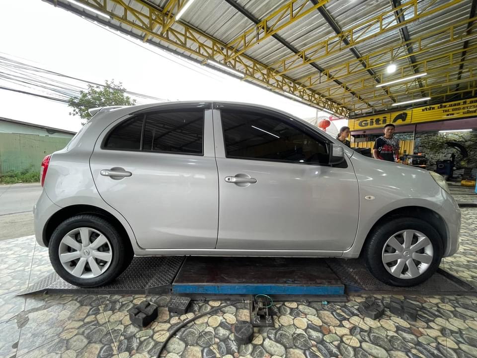 เปลี่ยนยาง🛻 #NISSAN_MARCH 🛞🔥#Giti ComfortT20 185/65R14🛞