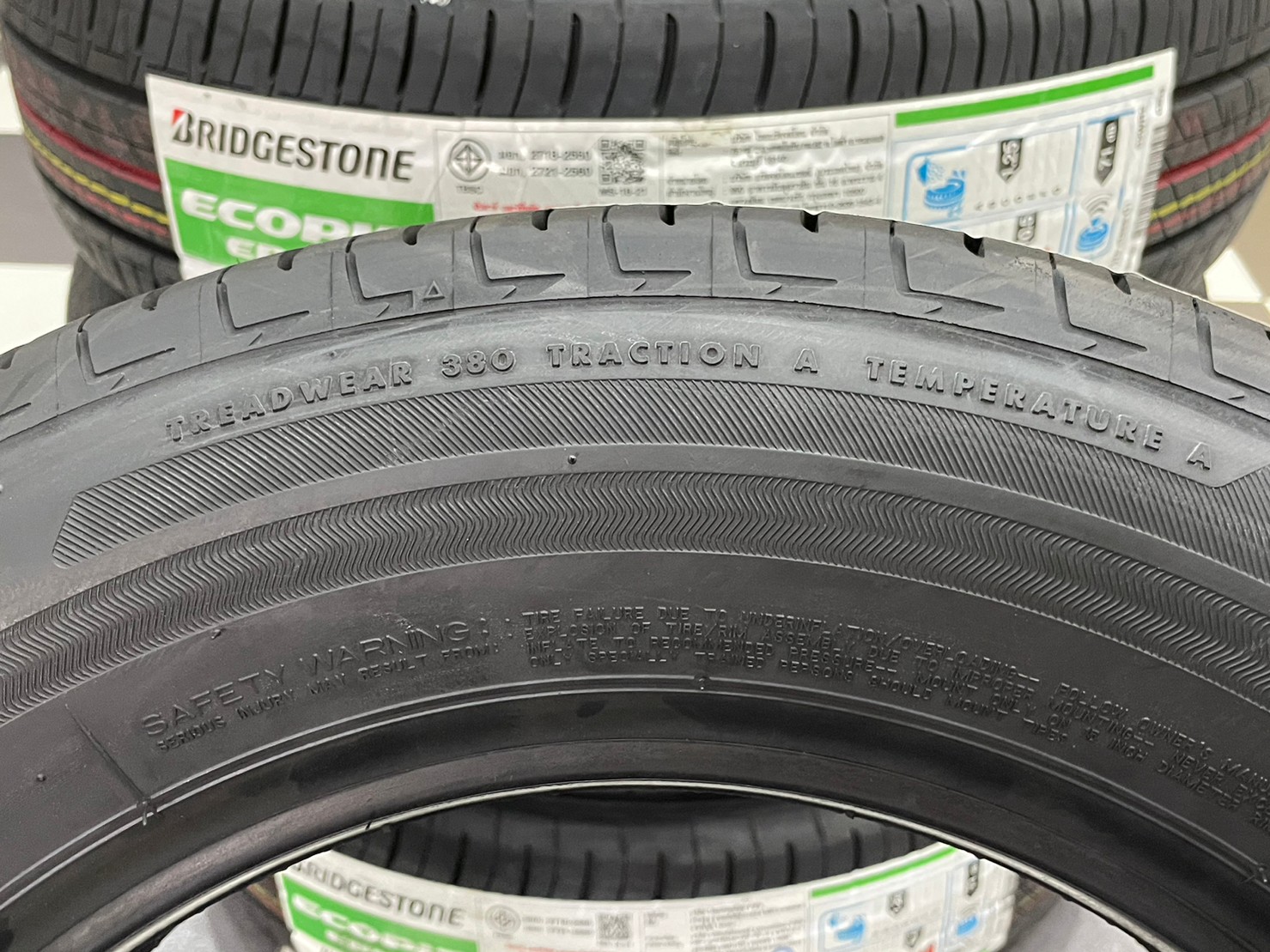 ยางใหม่ #บริจโตน #BRIDGESTONE #Ecopia #EP150 #195/65R15 ยางใหม่ปลายปี22