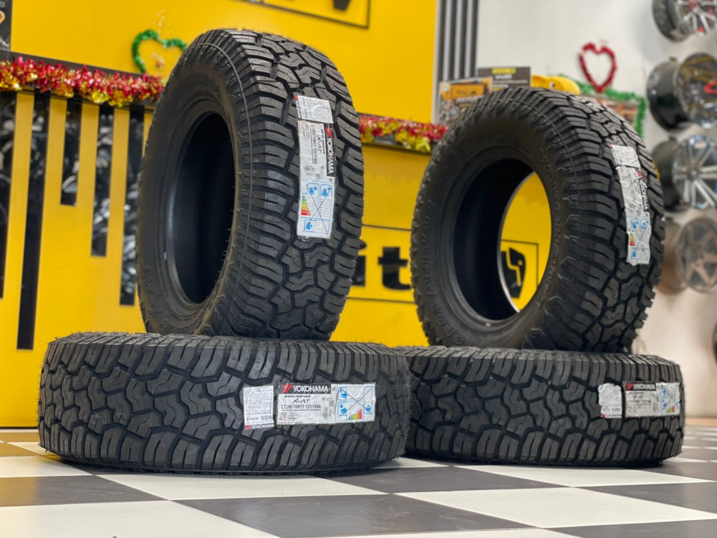 YOKOHAMA รุ่น GEOLANDAR X-AT G016 265/70R17 ยางใหม่ปี2022