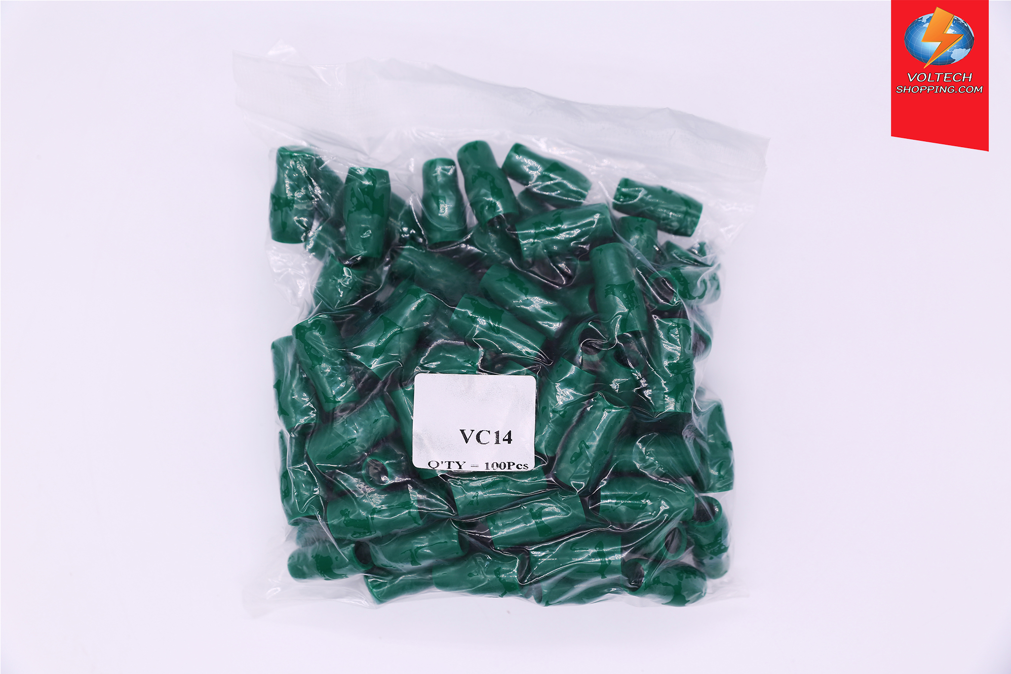ปลอกหุ้มหางปลาสีเขียว VC-014G