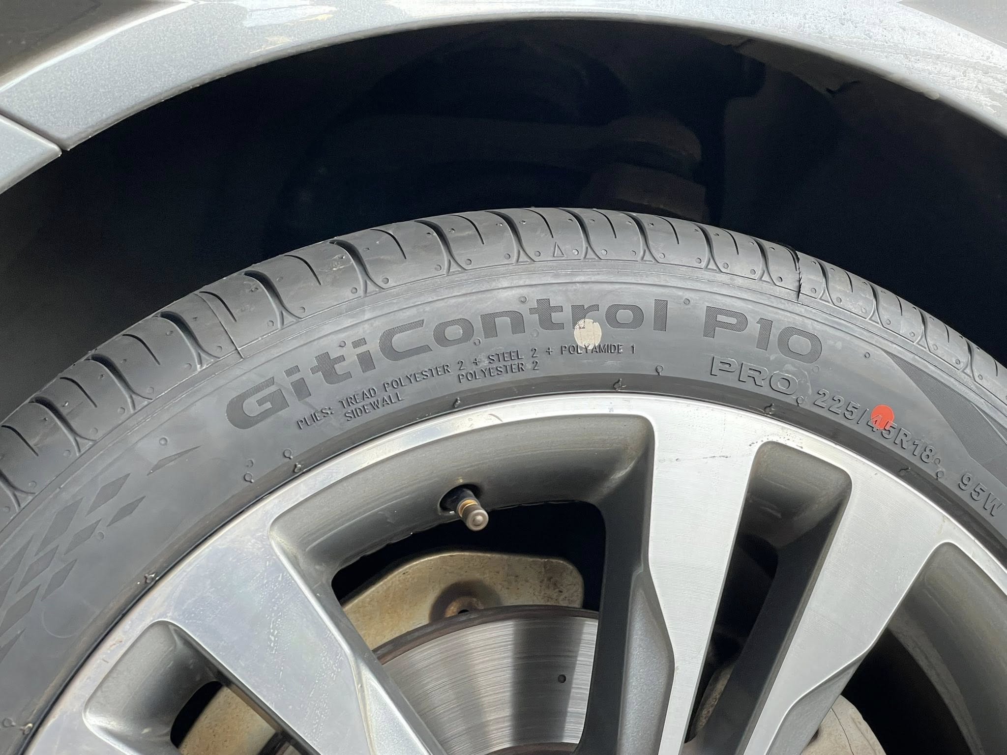 #BENZ_C220d🚘เปลี่ยนยาง🛞🐘#GITI_ControlP10_225/45R18 ❤️ 🛞 #GITIControlP10_235/45R18