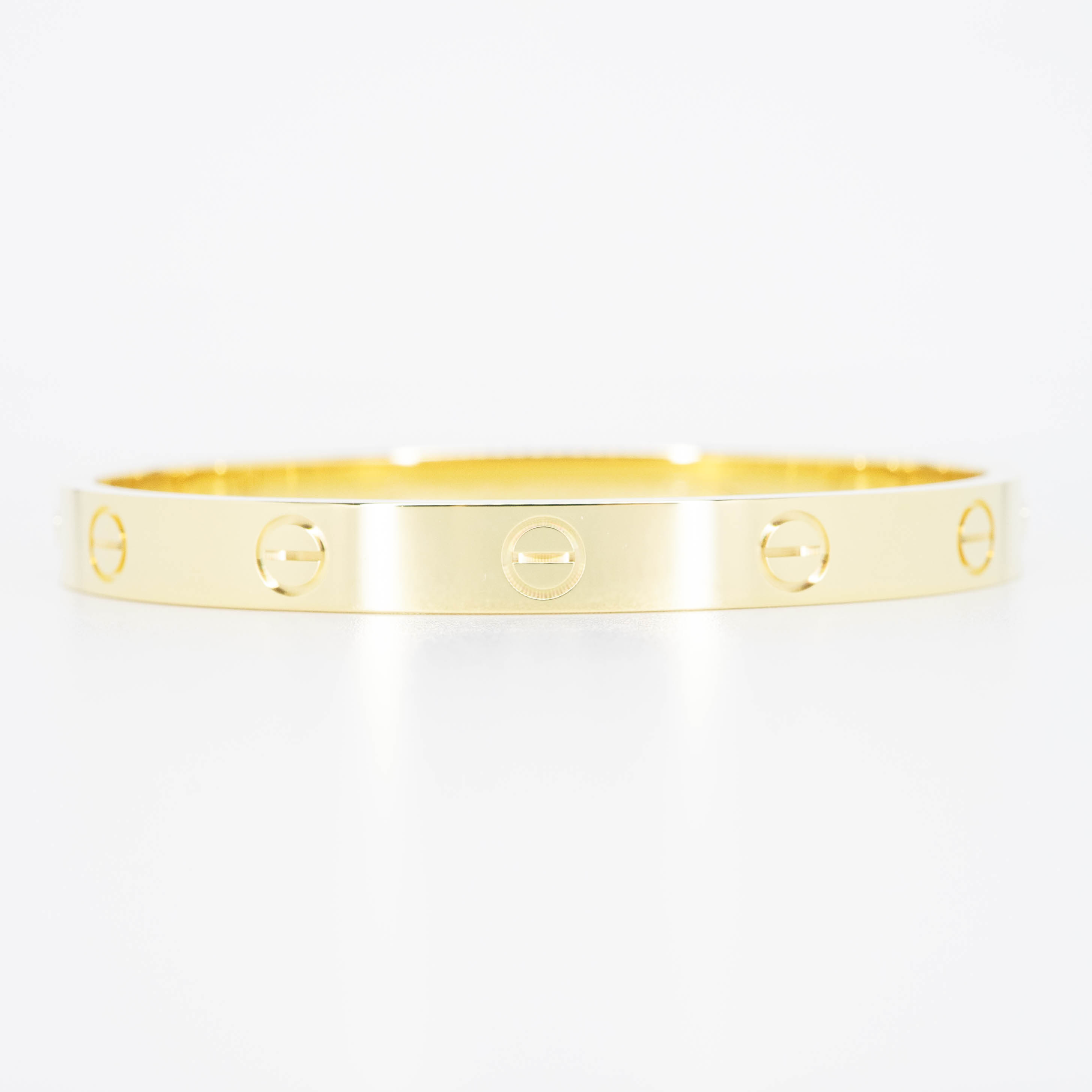 กำไล Cartier Love Bracelet ทองคำ18K ไซส์16 (Used) +กล่องและการ์ดไทย2022