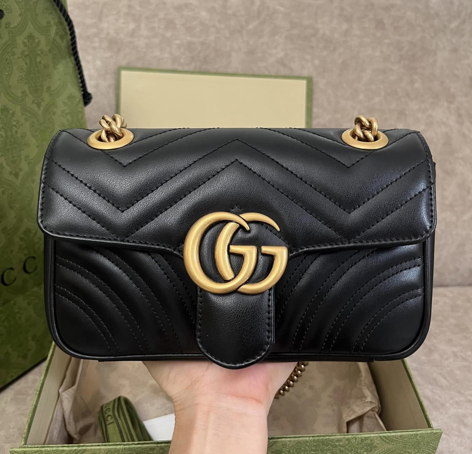 Gucci marmont22 มือสอง
